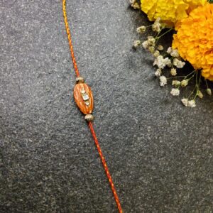 Moli rakhi with stone