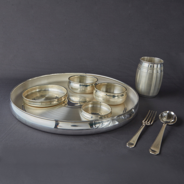 Timeless Silver Dining Set