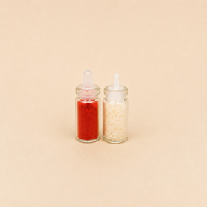 Glass Bottle Roli Chawal Set