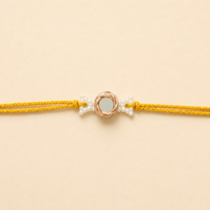 Golden Promise Mirror Bhai Rakhi