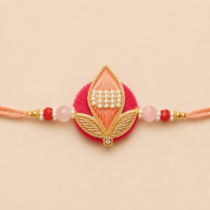 Gentle Joy Floral Bhai Rakhi