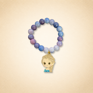 Blue Princess Charm Kids Rakhi