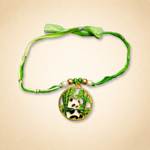 Bamboo Panda Charm Kids Rakhi