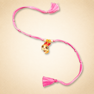 Pink Bow Girl Kids Rakhi