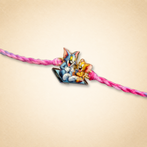 Cat and Mouse Cartoon Kids Rakhi