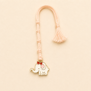 White Elephant Hanging Kids Rakhi
