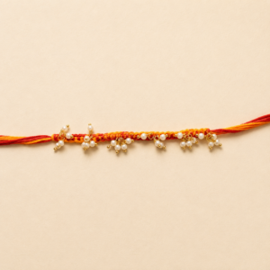 Pearl Cluster Braided Moli Rakhi