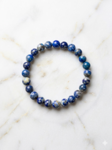 Focus Beacon Lapis Lazuli Healing Bracelet | Focus & Wisdom Series | Sacred Stone Collection | Natural Stone Bracelet | Gift Elegantly