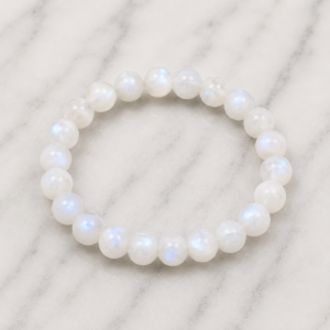 Soul Harmony Moonstone Edition healing bracelet featuring natural Moonstone gemstone beads for emotional harmony, intuition and inner balance