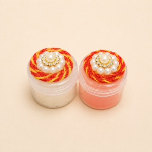 Festive Blessing Plastic Roli Chawal Set