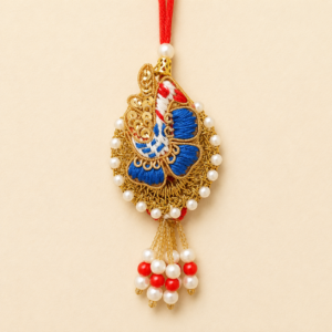 Blessed Royal Peacock Bhabhi Rakhi