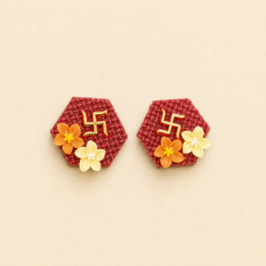Auspicious Floral Swastik Soon