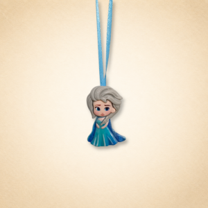 Blue Dress Princess Doll Kids Rakhi